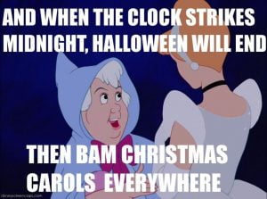 Bam! Christmas carols everywhere!